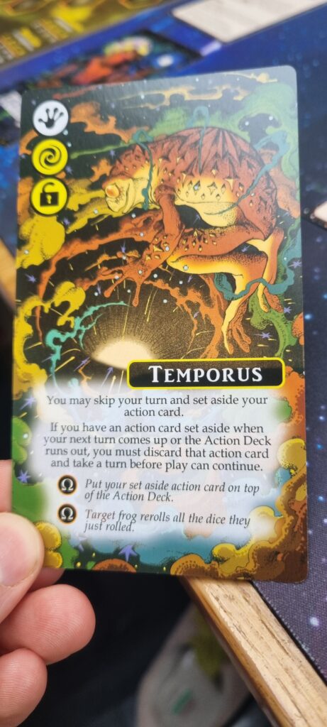 Cosmic Frog Ability Card