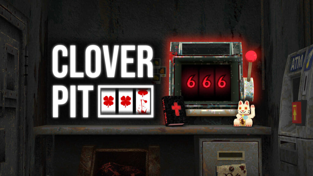 A high-energy jackpot screen from CloverPit, showing cherries across the reels and a bright payout notification during gameplay. This moment highlights the game’s intense mix of luck, tension, and strategic charm stacking.