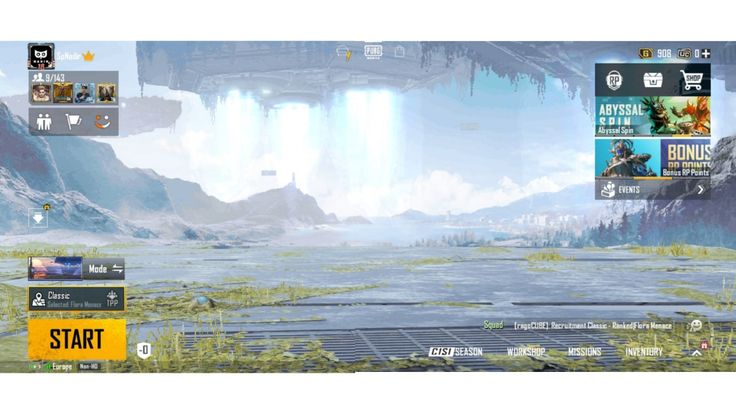 📍 PUBG mobile empty lobby, symbolising failed live service audience