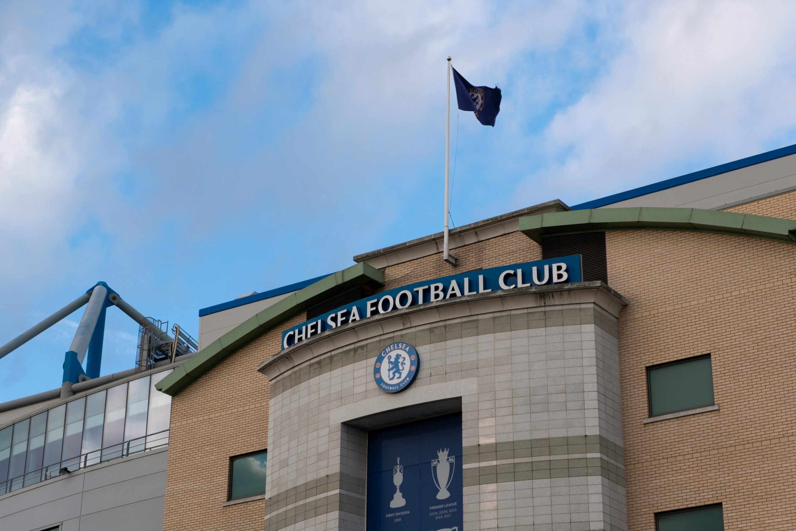 Facade of FC Chelsea in London