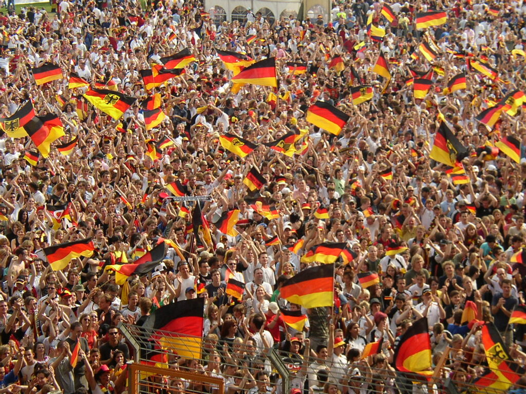 German fans at the world cup 2006