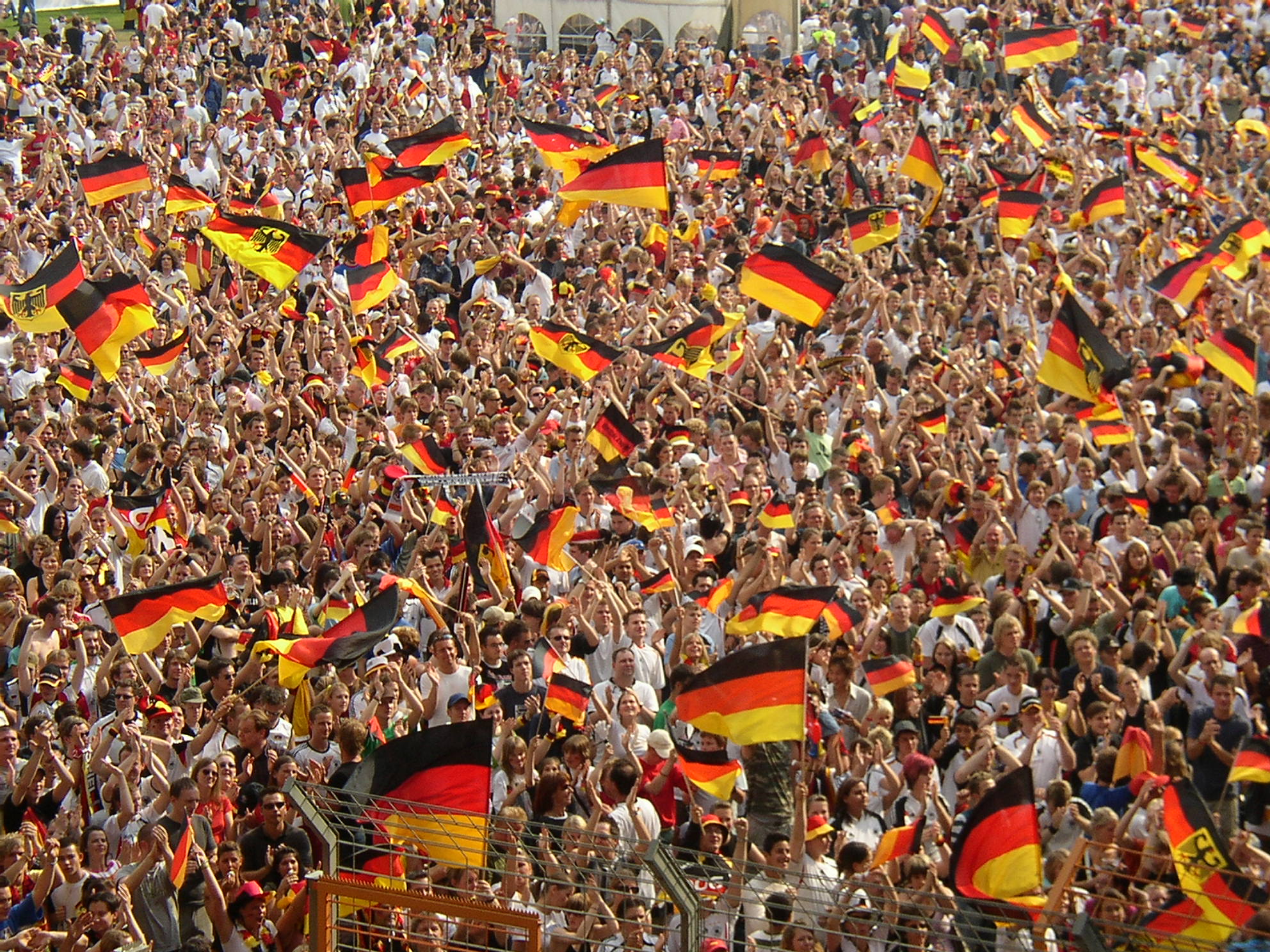 German fans at the world cup 2006